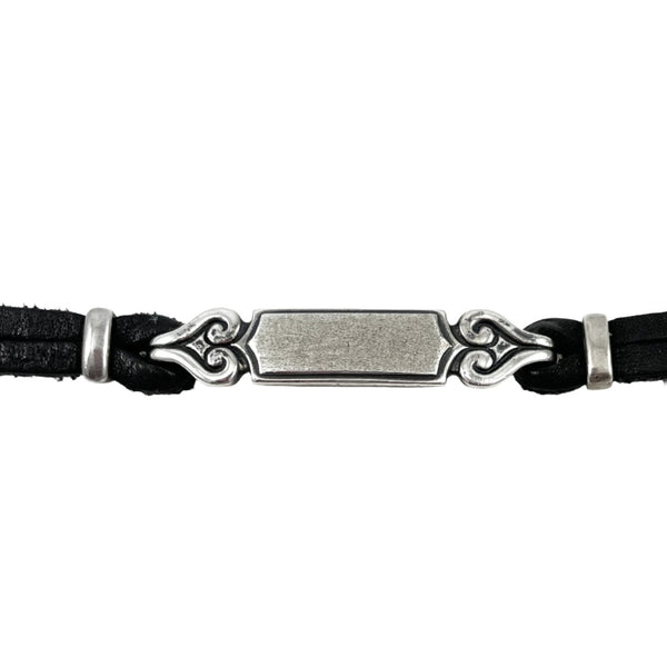 James avery clearance infinity leather bracelet