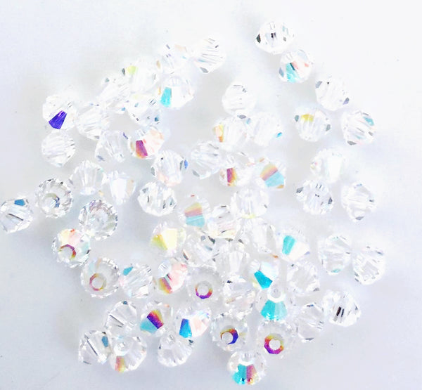 Crystal Rhinestone Beads Balls 6mm - 6 beads