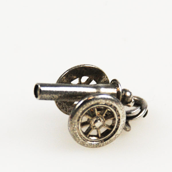 Silver Antique Wagon Charms, Silver Charms, Western Charms, 1 Charm, Made in The U.S. Jewelry Making Supplies, Beading Supplies