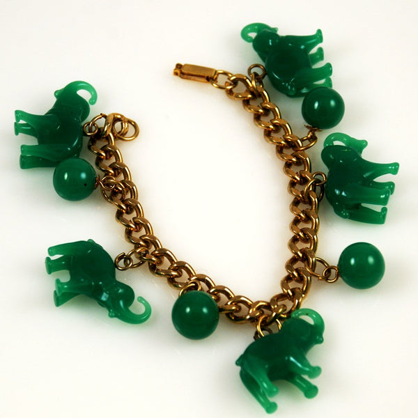 Jade sales elephant bracelet