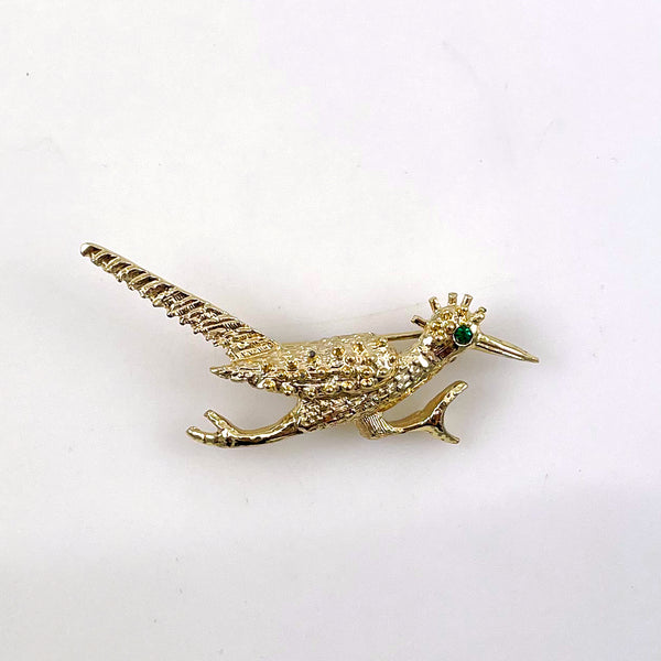 Roadrunner brooch on sale