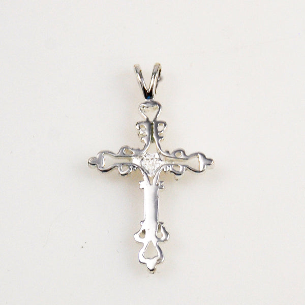 Cross Charms, Gold Silver Copper Filagree Cross Pendants