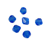 Swarovski 5304 Sapphire 10mm Crystal Beads