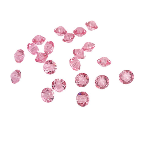 Swarovski Light Rose Article 5307 Crystal Beads