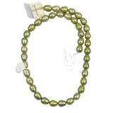 Celery green freshwater pearls 10mm