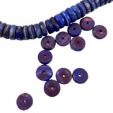 African Kancamba Trade Beads Dark Blue Glass