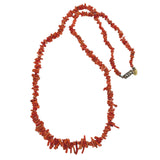 Les Bernard Branch Coral Necklace