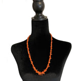 Les Bernard Branch Coral Necklace