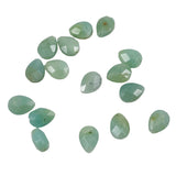 Amazonite Faceted Flat Briolettes