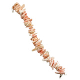Angel Skin Pink Coral Nugget Beads Natural