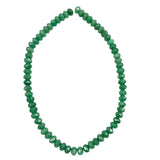 Aventurine Faceted Rondelle Beads 