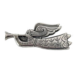 James Avery Sterling Silver Angel Brooch Retired