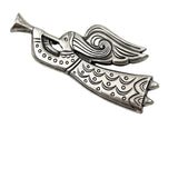 James Avery Sterling Silver Angel Brooch Retired