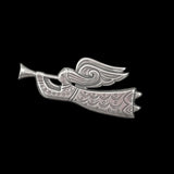 James Avery Sterling Silver Angel Brooch Retired