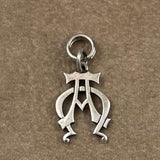 James Avery Sterling Alpha Omega Charm