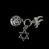 James Avery Trio of Sterling Religious Charms