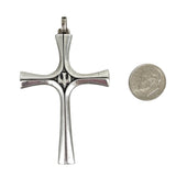 Large James Avery Sterling Serenity Cross 