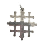 James Avery Jerusalem Sterling Cross Pendant Charm Retired