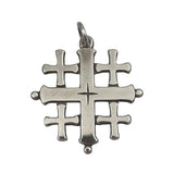 James Avery Jerusalem Sterling Cross Pendant Charm Retired