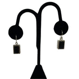 Barse Sterling Silver Black Onyx Earrings 