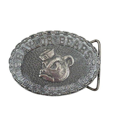 Baylor Bears Championship Belt Buckle 1974