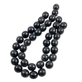 large black horn round beads 20mm