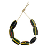 Venetian Striped African Trade Beads