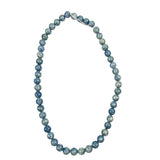 Light Blue Fossil Gemstone Bead Strands