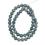 Light Blue Fossil Gemstone Bead Strands