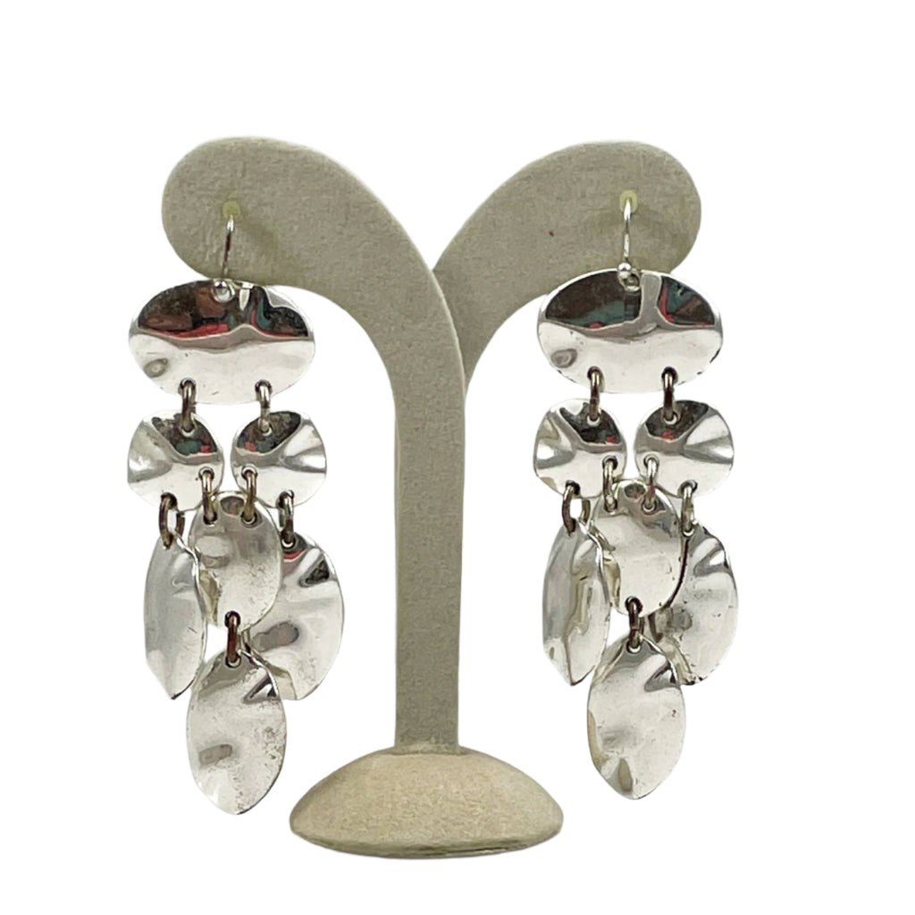 Chico's Silver Chandelier Earrings