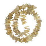 Citrine Polished Flat Oval Beads Gemstone