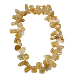 Citrine Faceted Nugget Drop Beads Gemstone