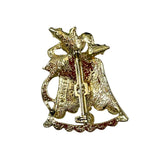 Gerry's Holiday Bell  Brooch Pin Holiday Vintage