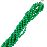 Apple Green Jade Round Beads 10mm