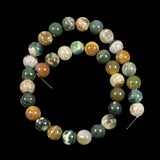 Ocean Jasper 12mm Round Beads