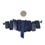 Lapis Lazuli Stick Pendants Vintage