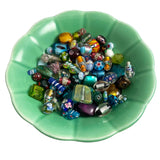 Fancy Lamp Work Glass Beads Mix 