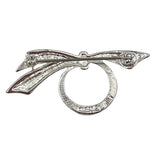 Napier Silver Bow Brooch Vintage