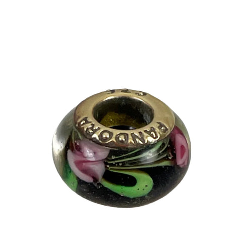 Pandora Gold Vermeil Murano Floral Charm