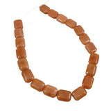 Red Aventurine Rectangular Cushion Beads