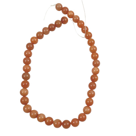 Red Aventurine 10mm Round Beads