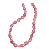 Pink Freshwater Baroque Pearls Strand