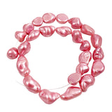 Pink Freshwater Baroque Pearls Strand