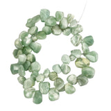 Pistachio Calcite Beads 14 x 10mm