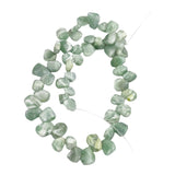 Pistachio Calcite Beads 14 x 10mm