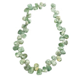 Pistachio Calcite Beads 14 x 10mm