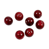 Red Aventurine Glass Beads 10mm Vintage