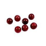 Red Aventurine Glass Beads 10mm Vintage