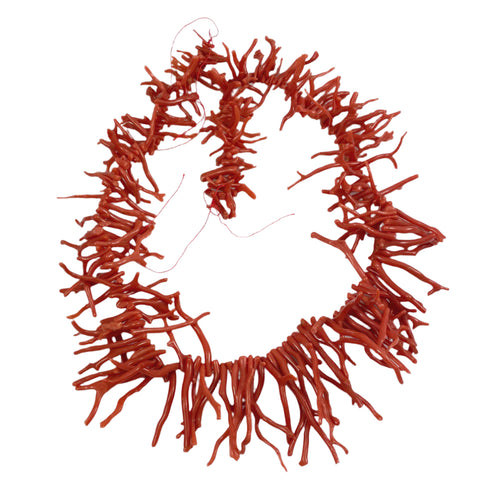 Italian Red Coral Branches Strand