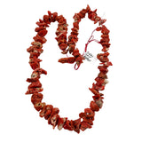 Italian Red Coral Nugget Beads Natural